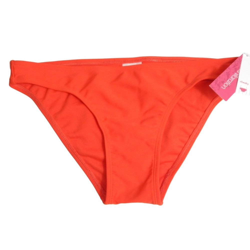 Cheeky Bikini Bottoms Xhilaration Orange Women's Size M